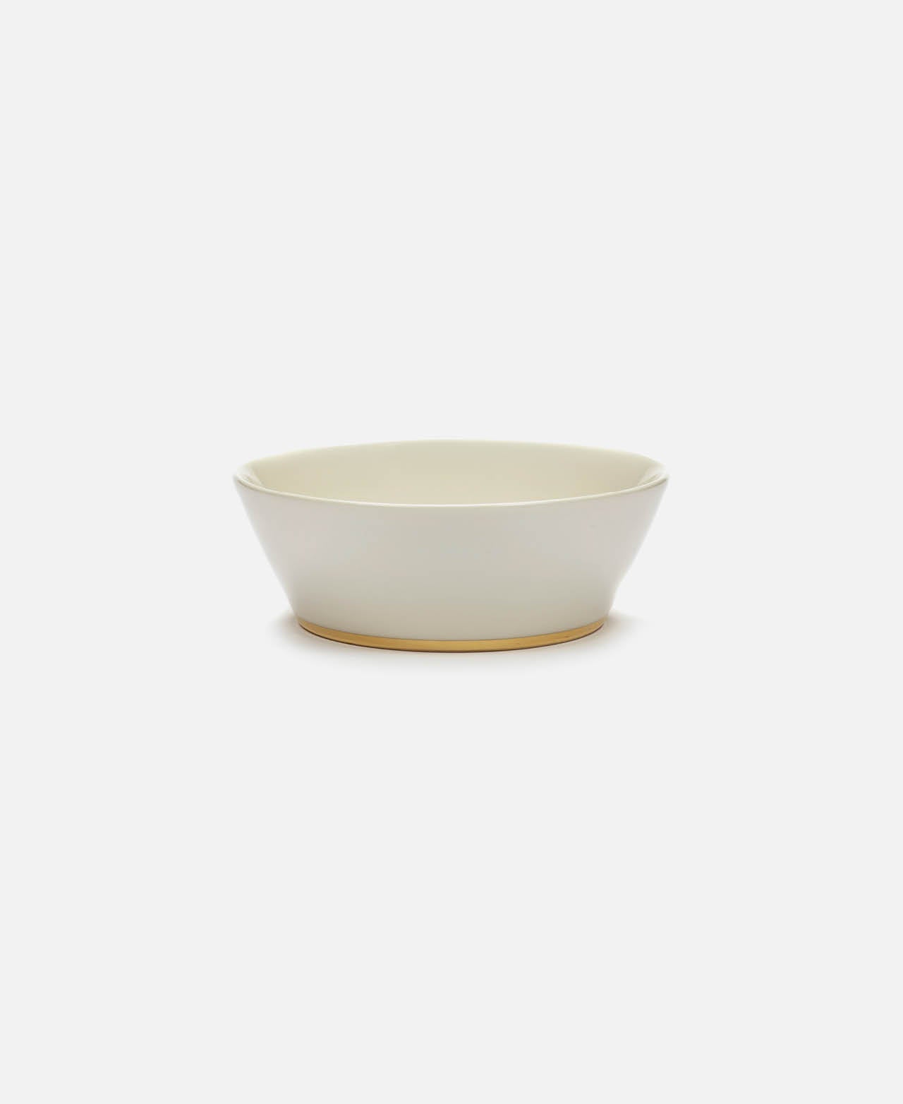 Desiree Bowl - Branco/Dourado