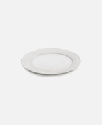 Plato llano Silhouette - Blanco