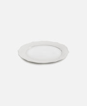 Plato llano Silhouette - Blanco