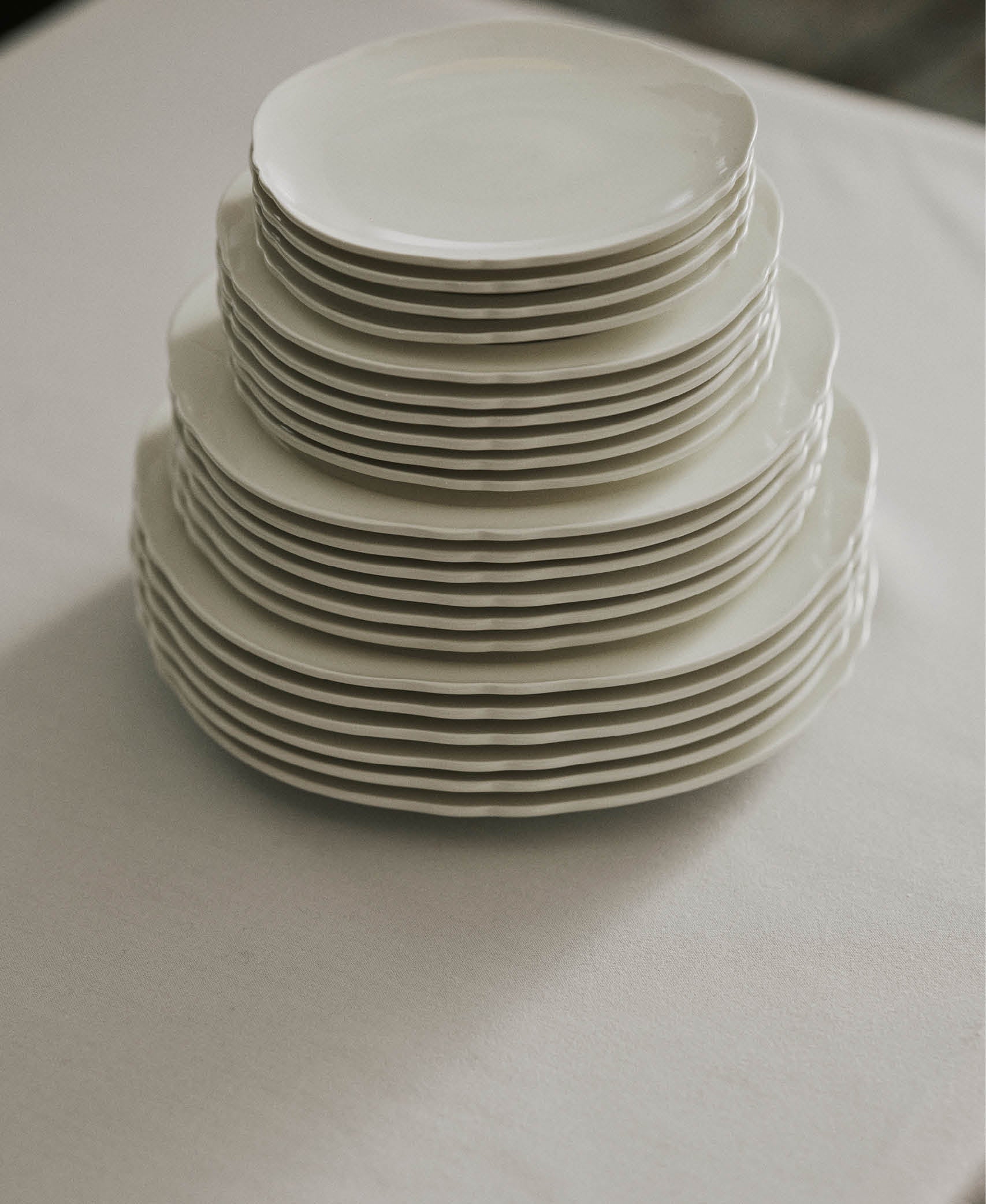 Plato XXS Silhouette - Blanco