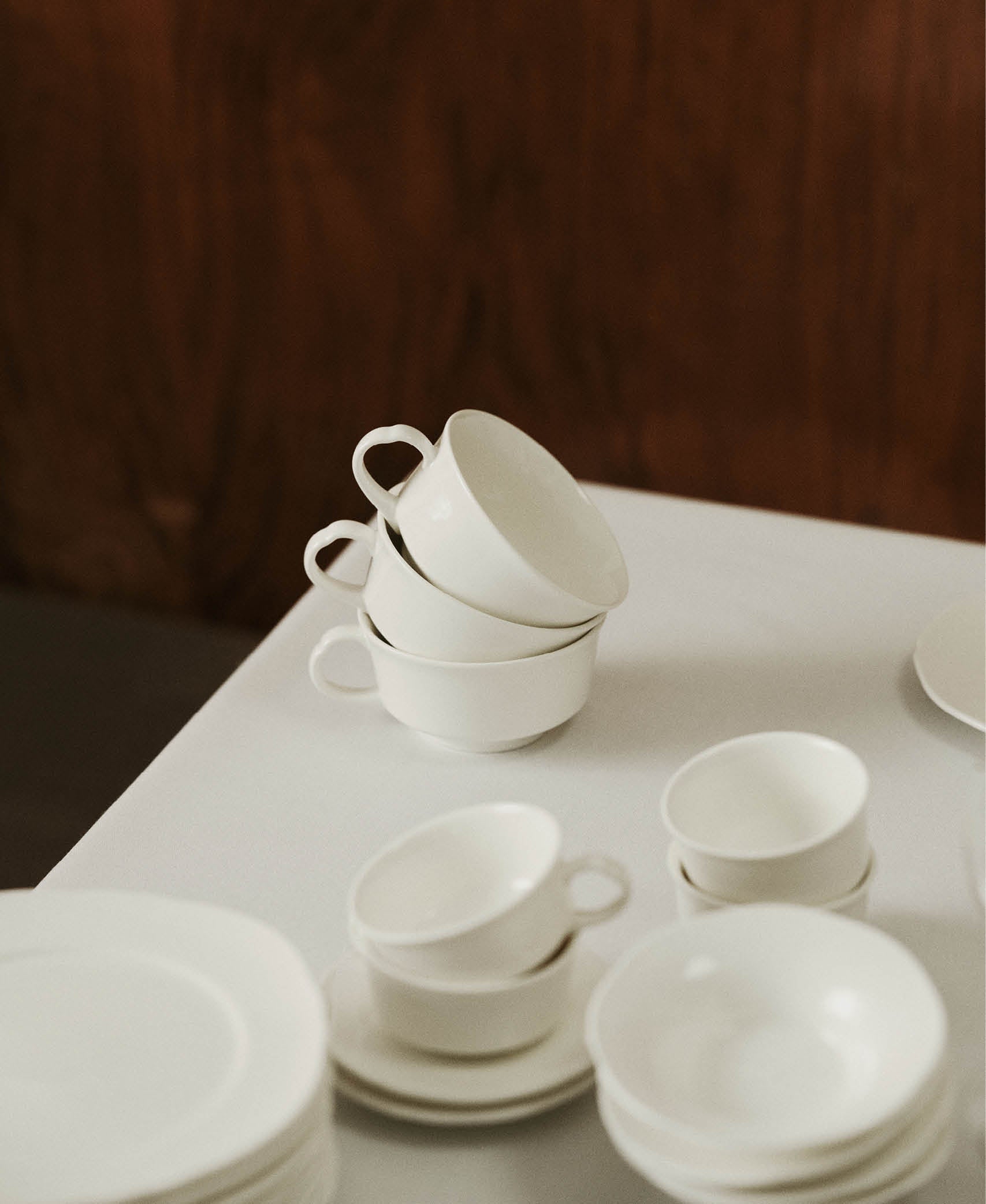 Taza Café Silhouette - Blanco