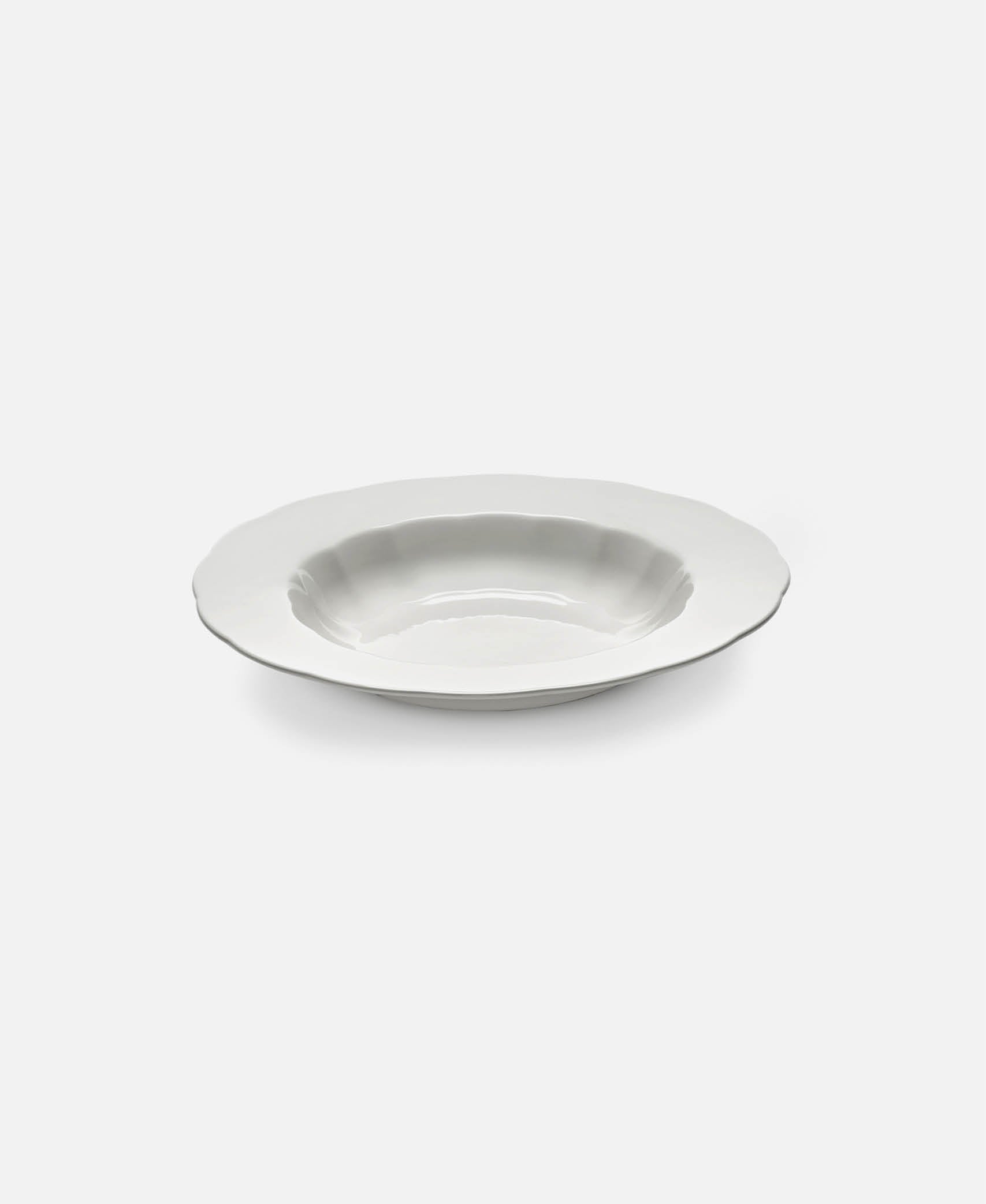 Plato alto Silhouette - Blanco