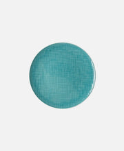 Plato llano Aqua  - Azul