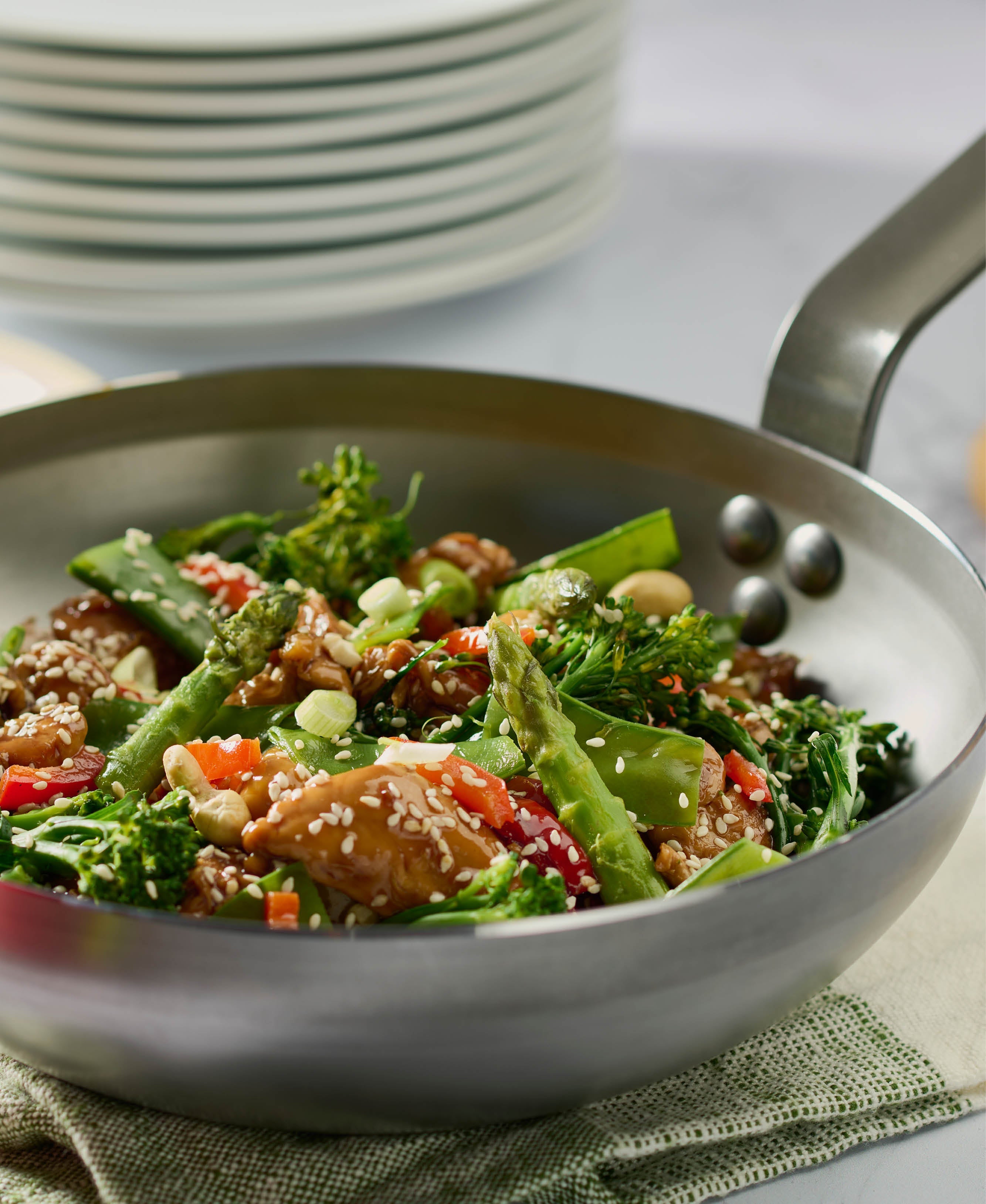 Wok Mineral B - Acero