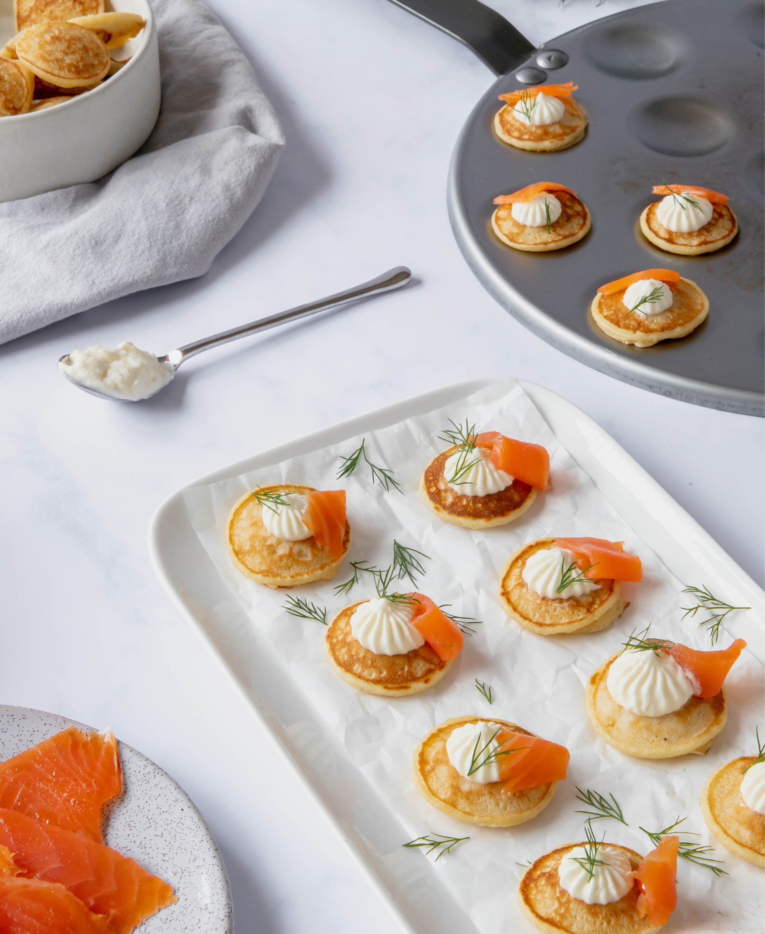 Sartén Poffertjes Mineral B - Acero