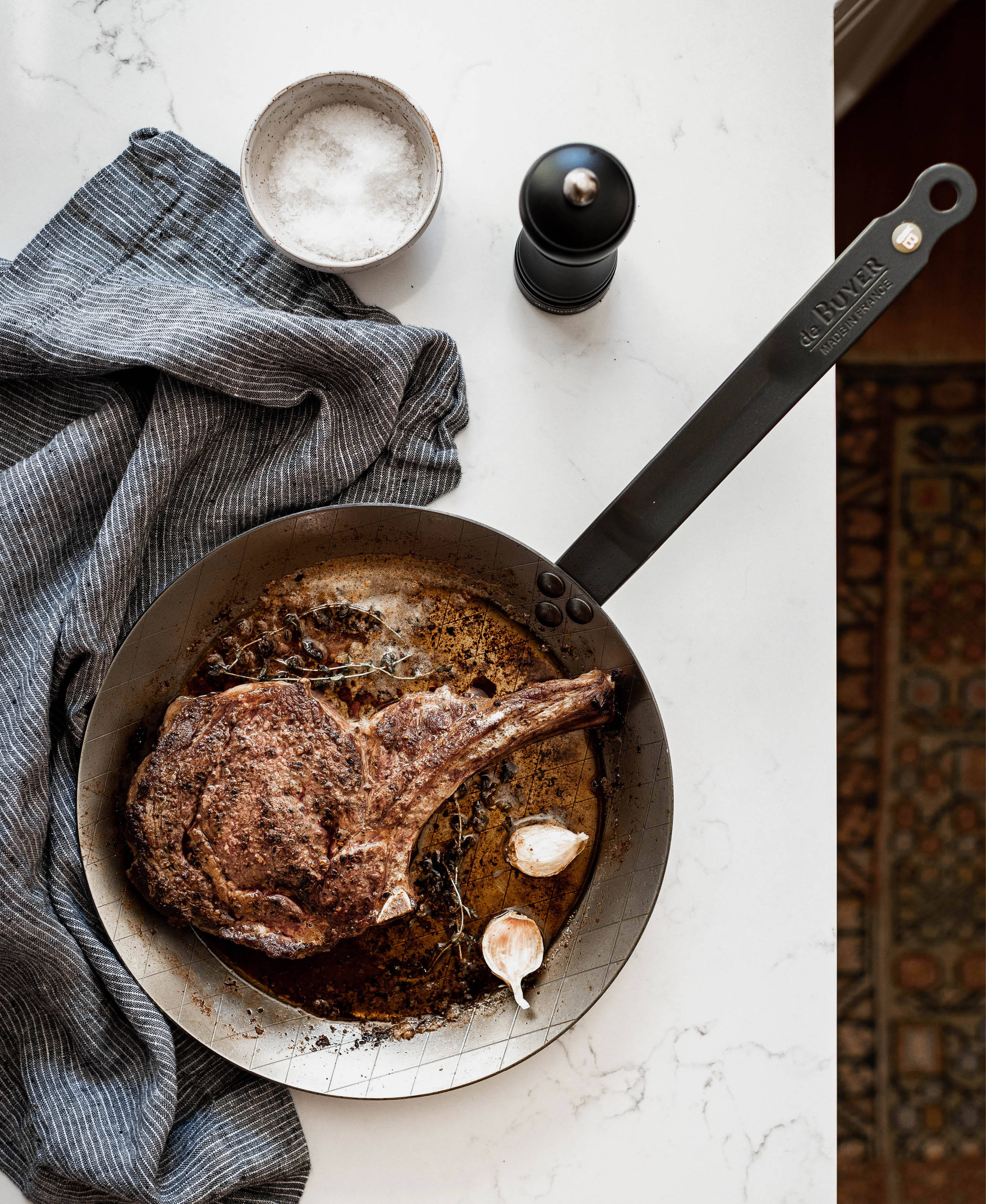 Sartén Steak Mineral B - Acero