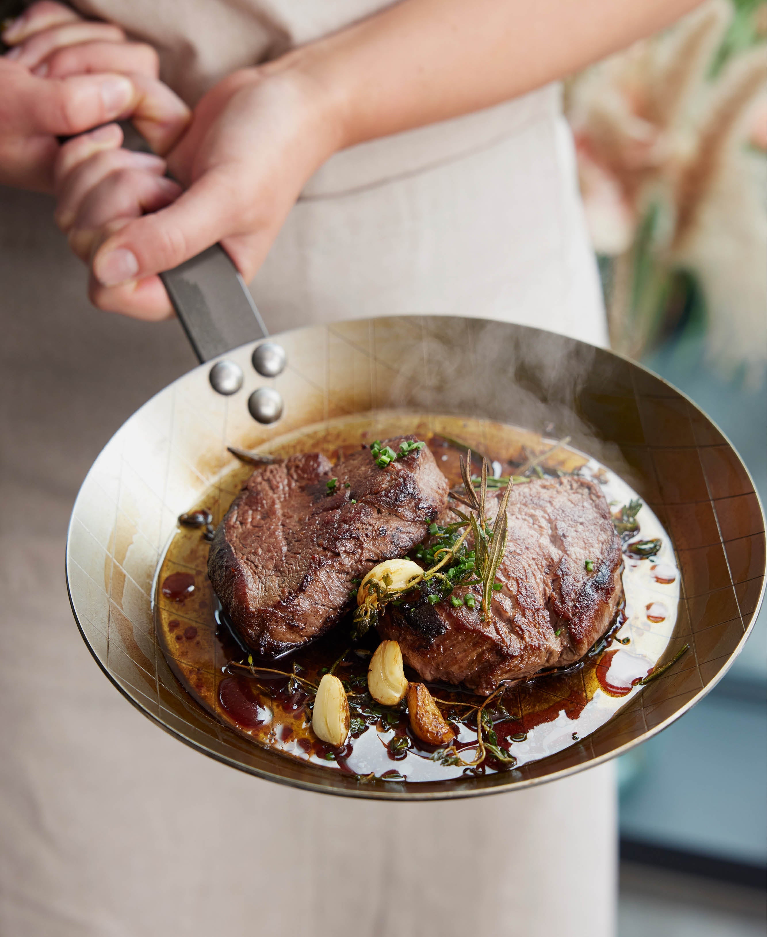 Sartén Steak Mineral B - Acero