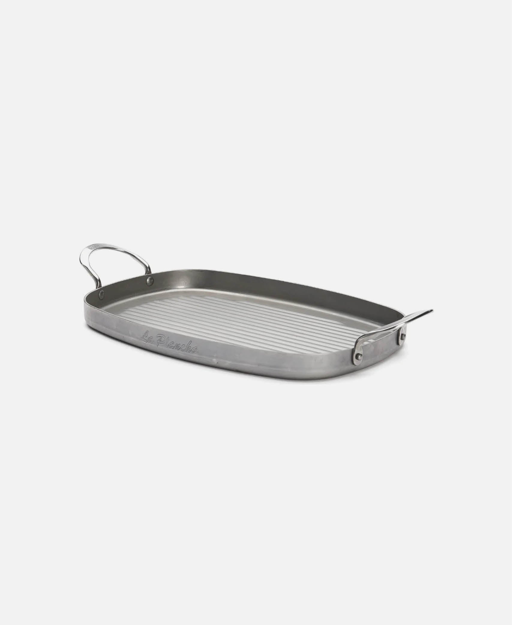 Sartén Grill Plancha Con 2 Asas Mineral B - Acero