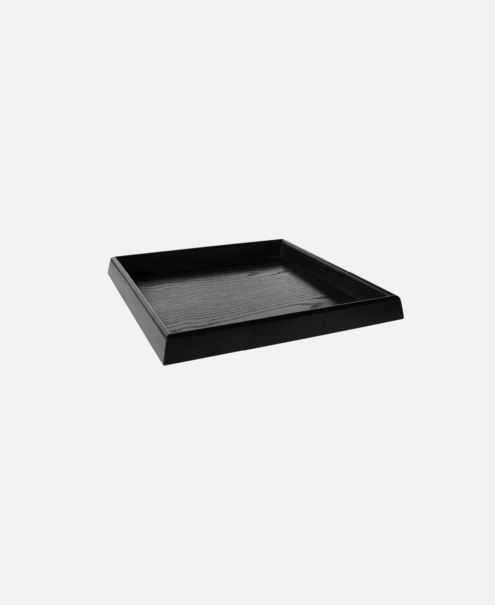 Bandeja cuadrada Polygon - Negro