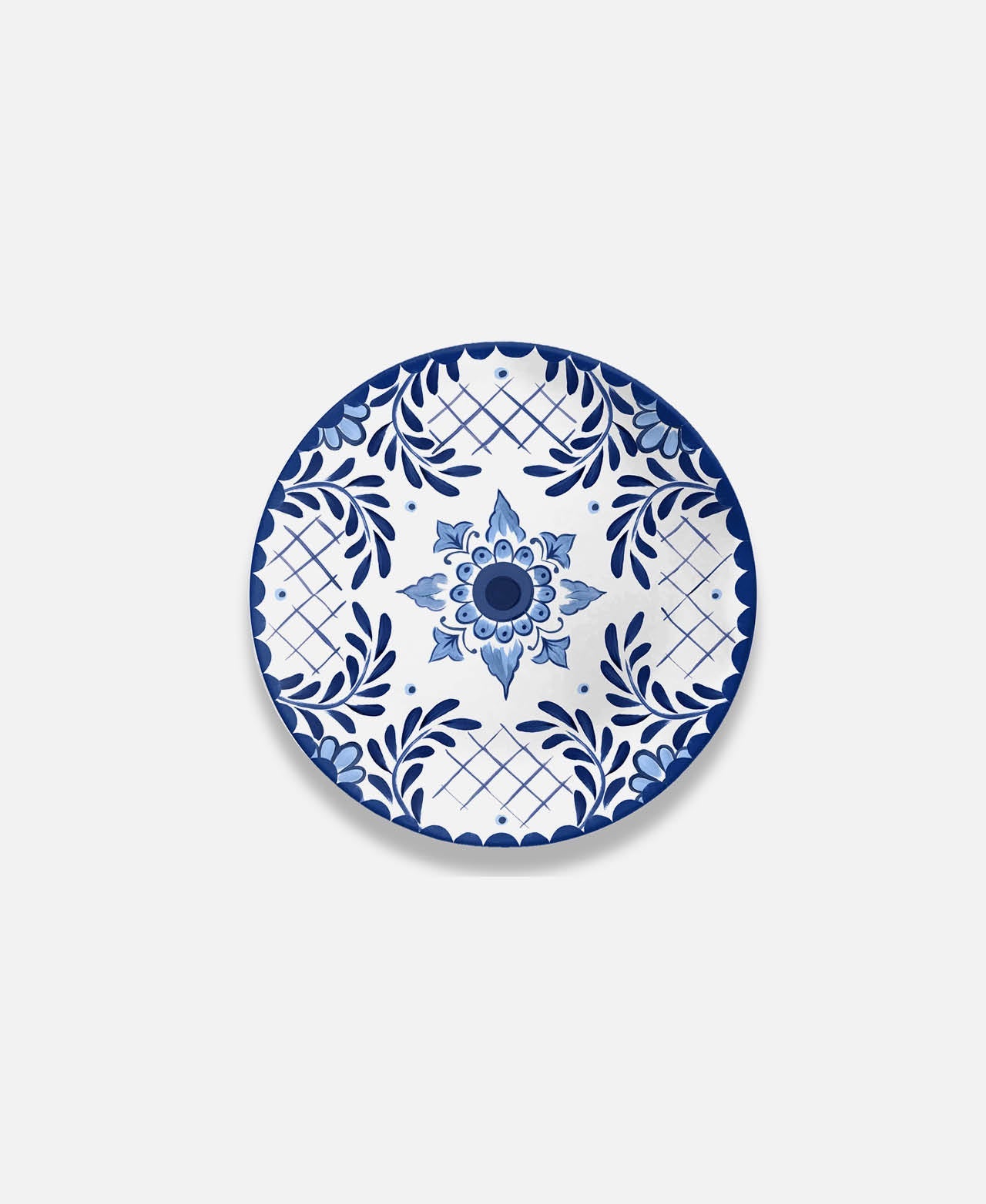 Santorini Dinner Plate - Blue