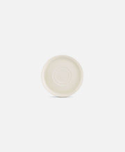 Plato Café Curvo Vanilla - Blanco