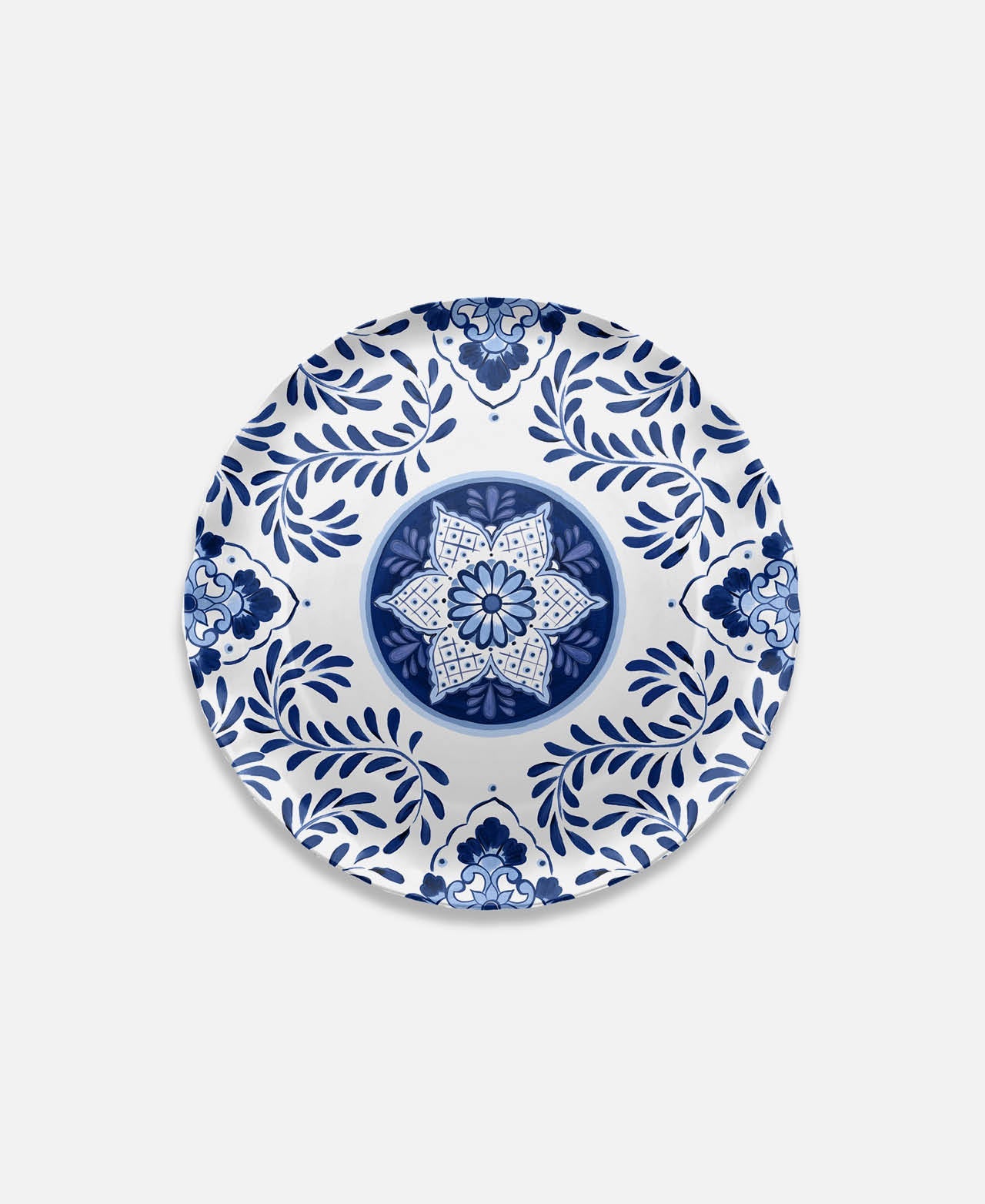 Santorini Presentation Plate - Blue