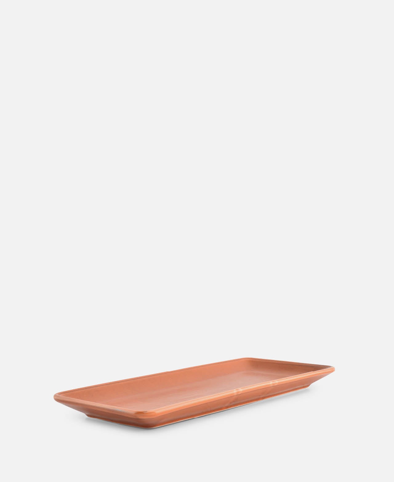 Funny Tangerine Rectangular Platter - Orange