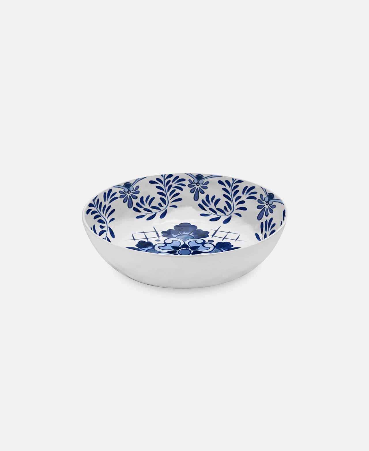 Santorini Deep Plate - Blue