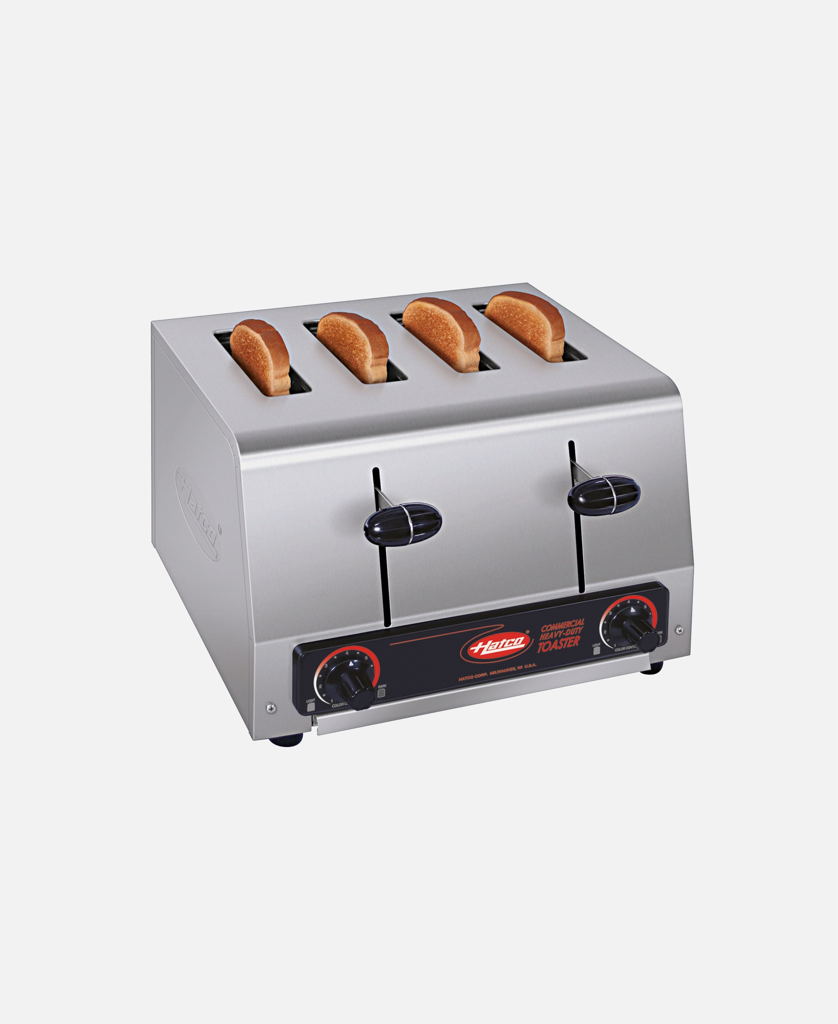 4 Slot Pop-Up Toaster - Grey