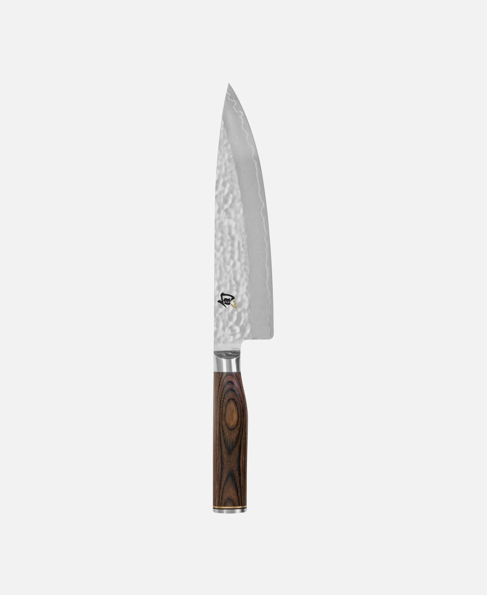 Cuchillo chef Shun Premier - Madera marrón Pakka