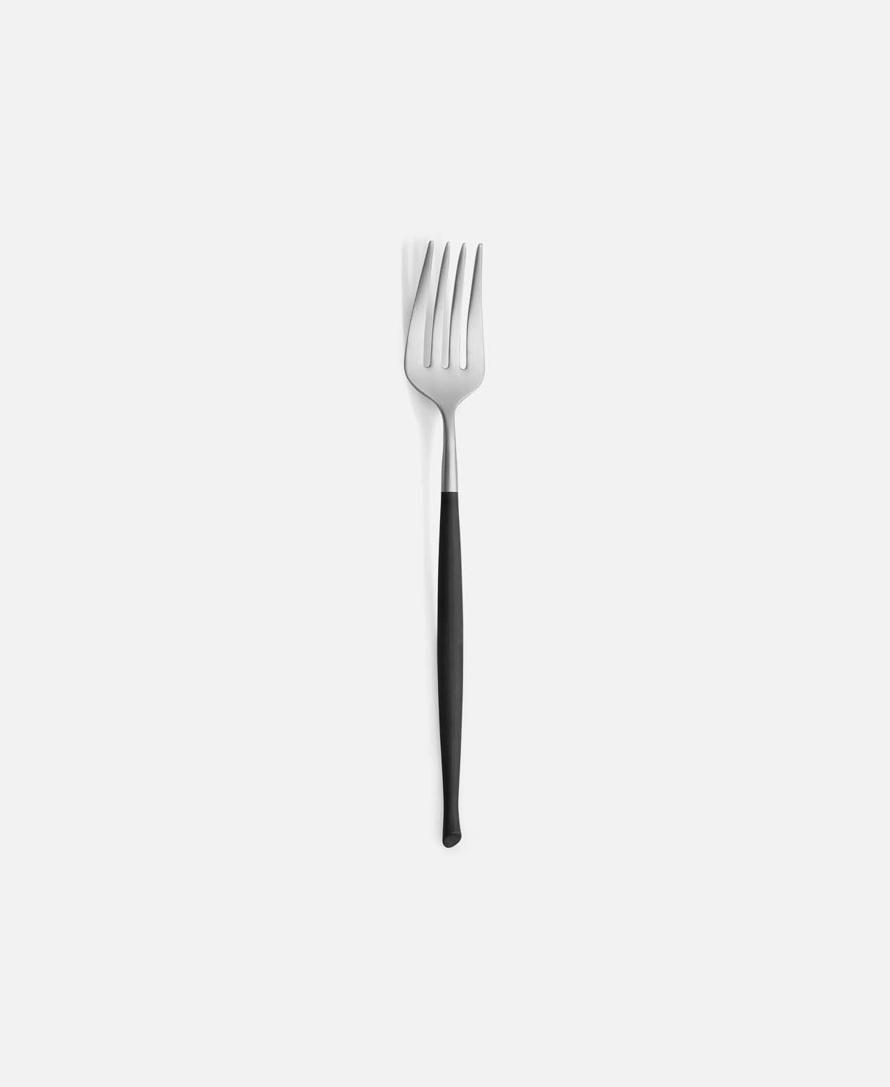 Wave Lunch Fork - Black