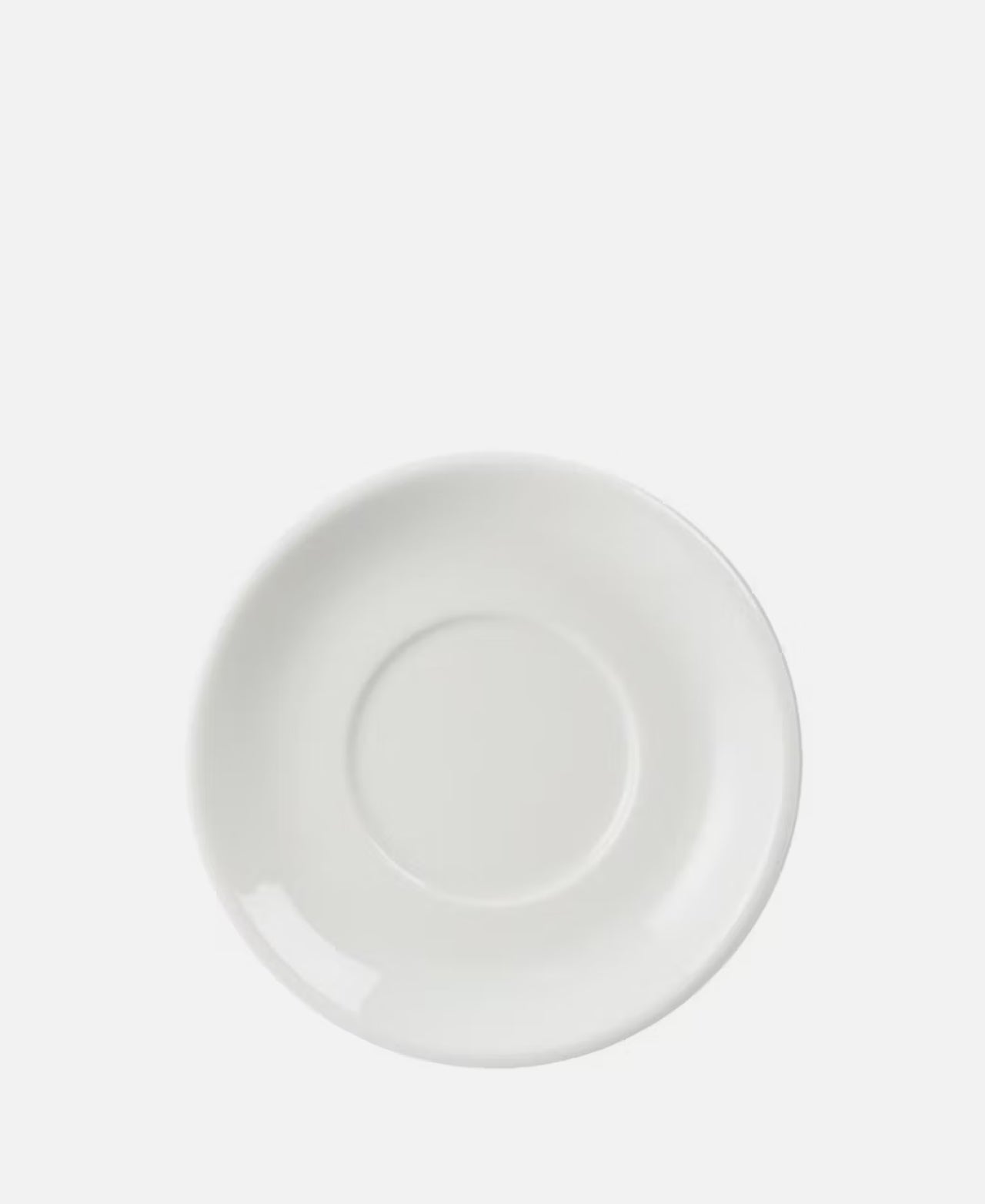 Porcelanas del Báltico - Plato Taza Blanco, colección Corona Ø 13 cm