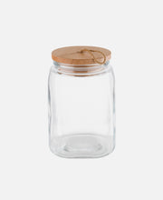 Bote Con Tapa Woody - Transparente