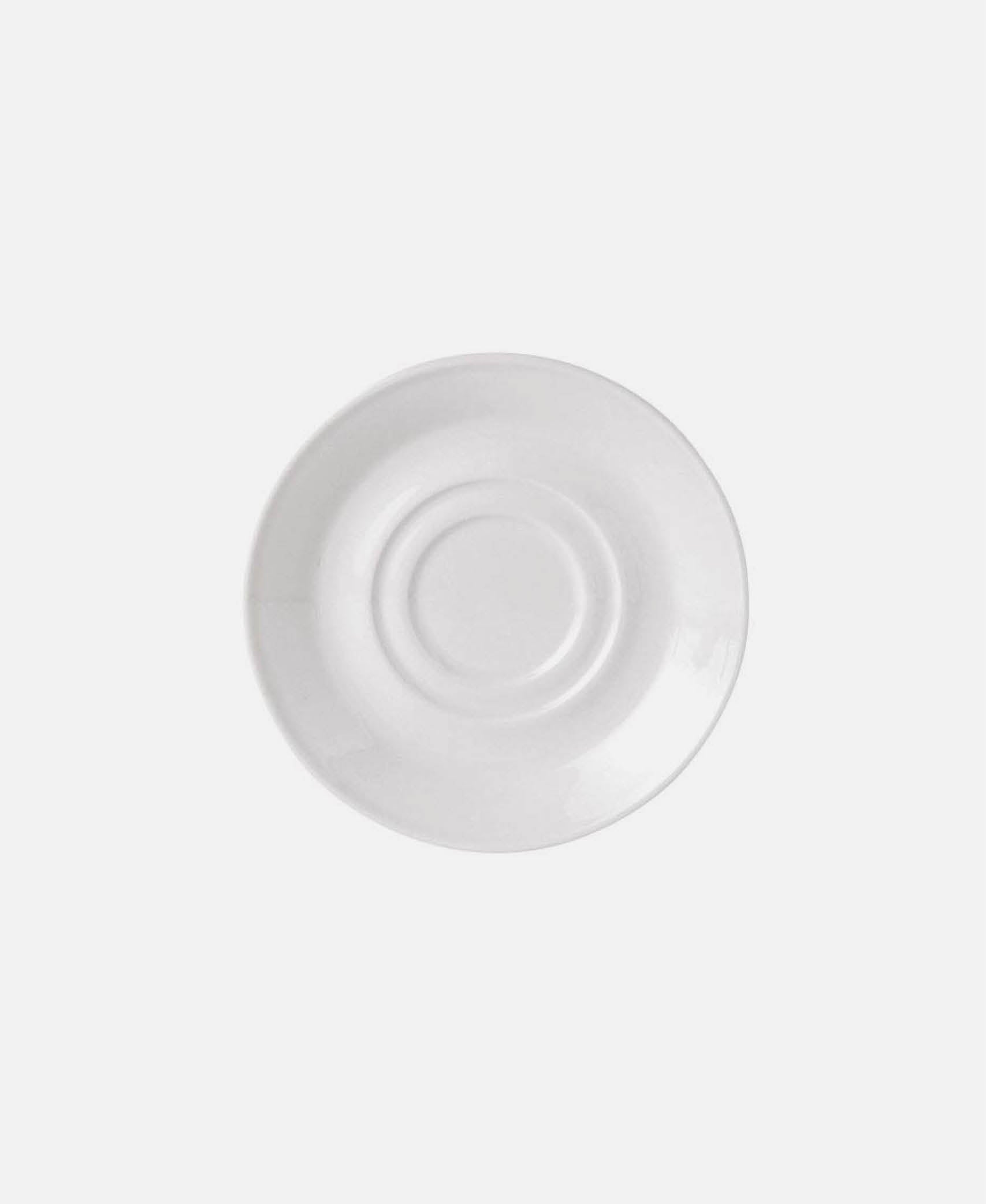 Plato Moka Doble Well Simplicity - Blanco Ø 11,75 cm