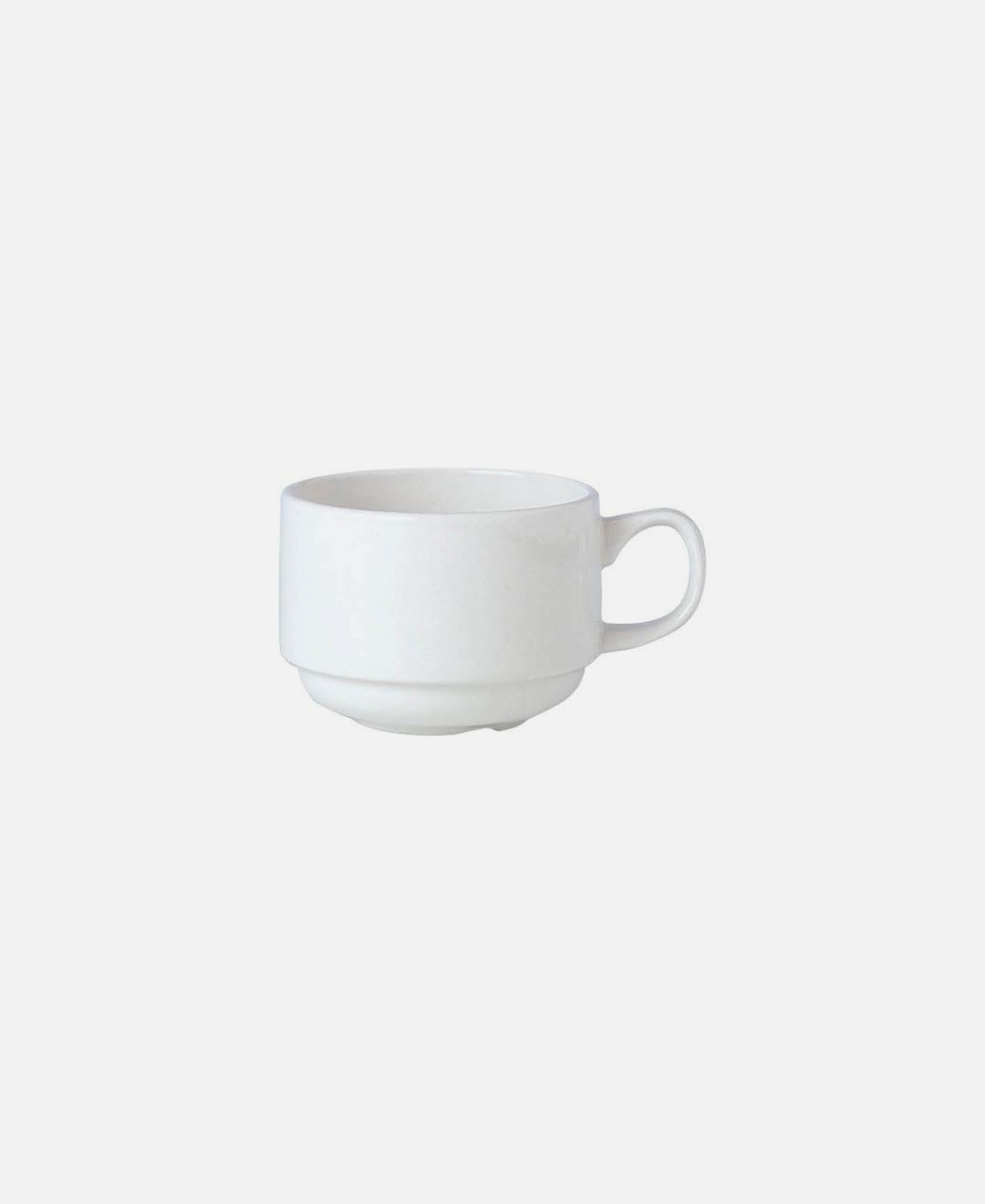 Taza Té Apilable Simplicity - Blanco 20 cl