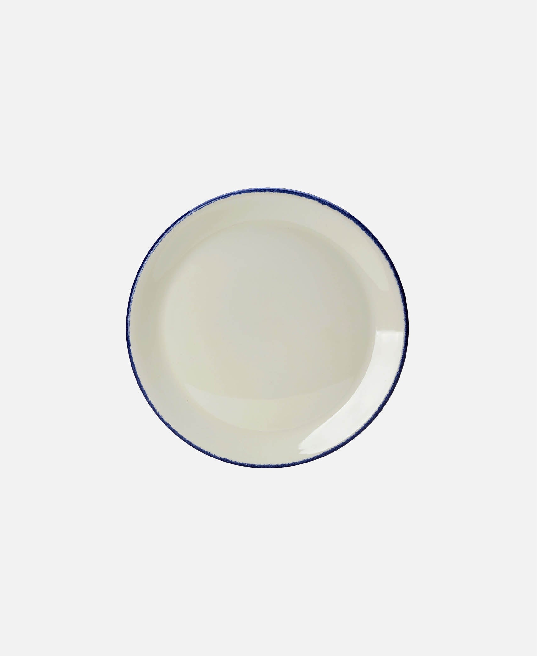 Plato Coupé Blue Dapple - Blanco