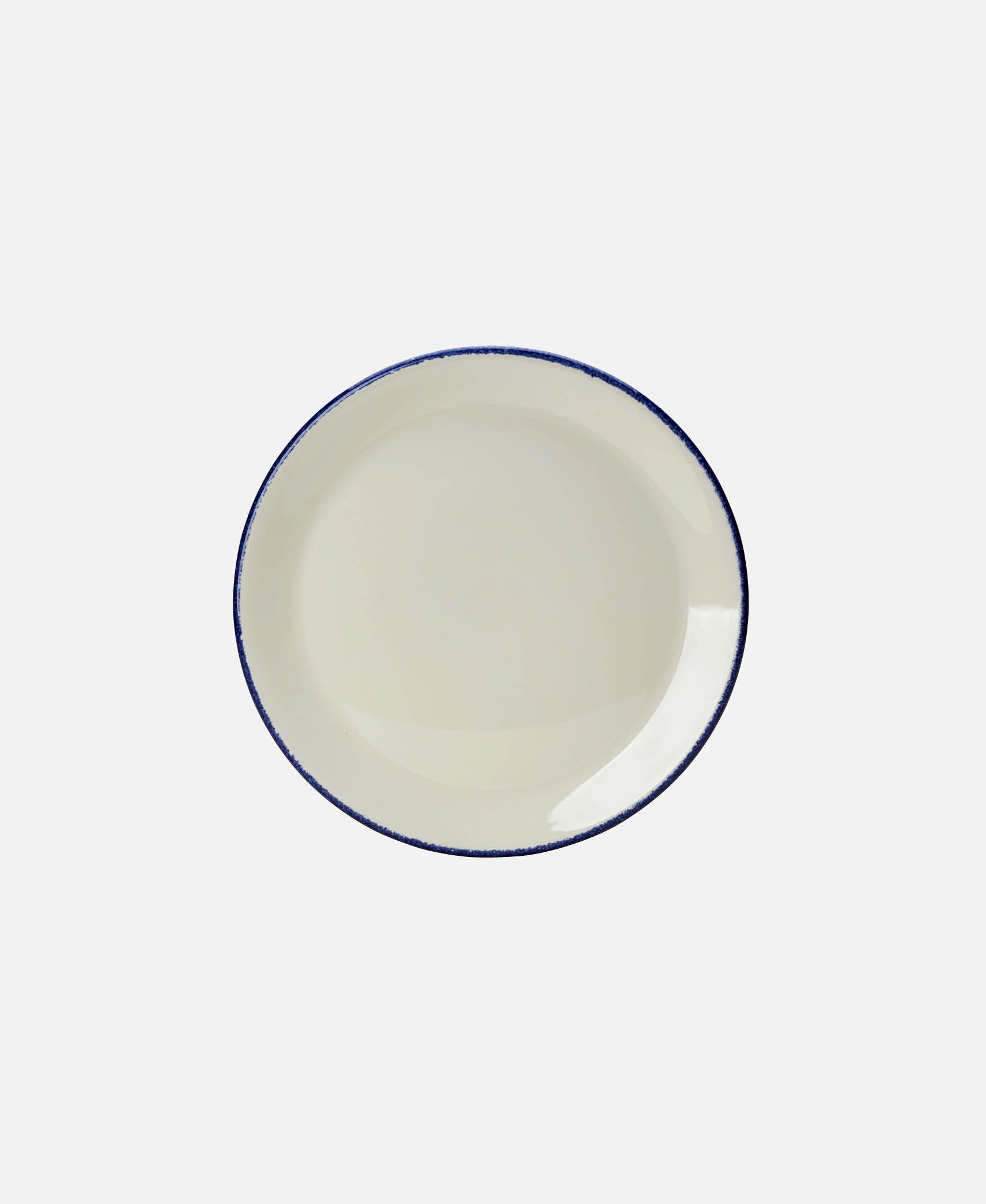 Plato Coupé Blue Dapple - Blanco