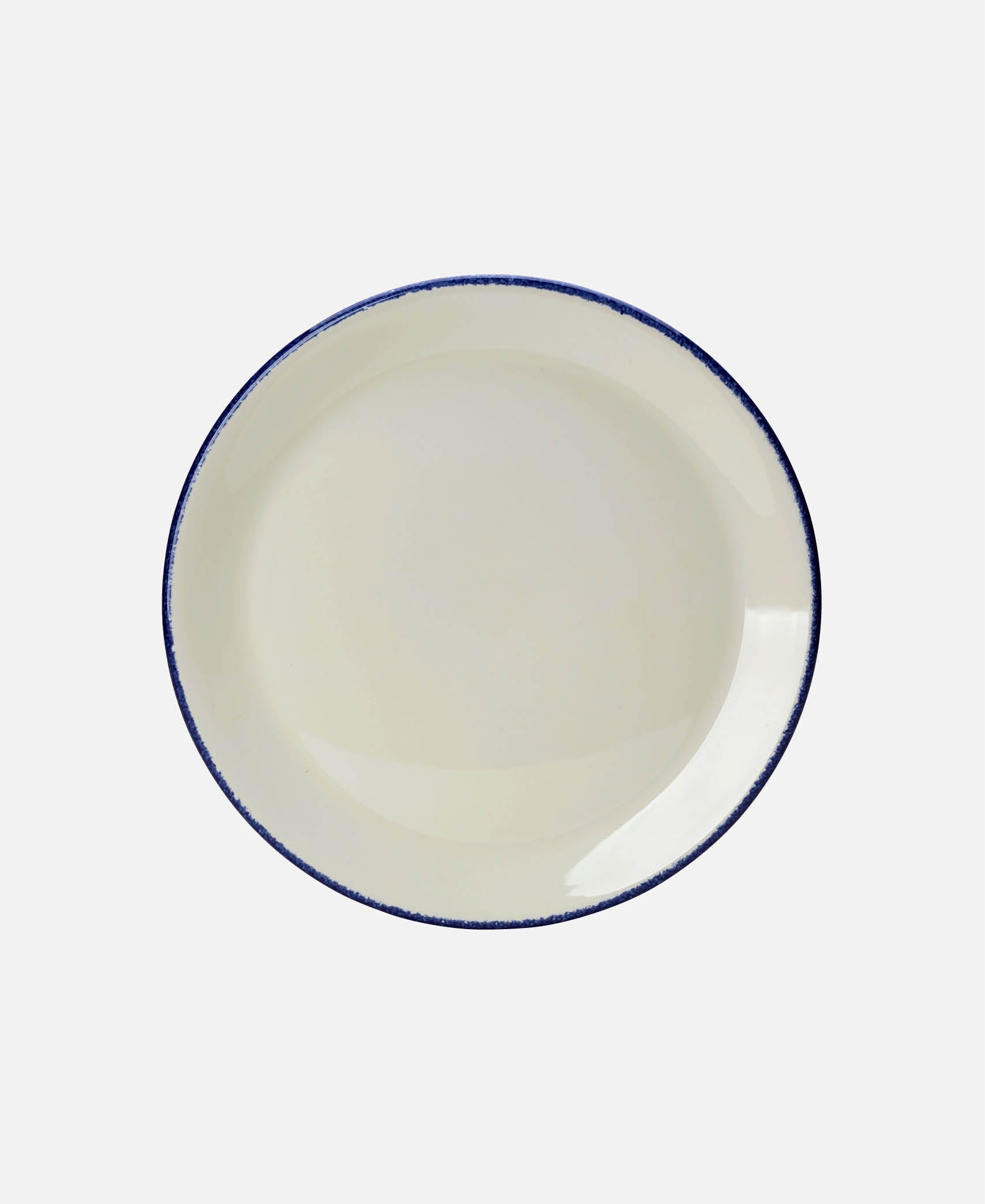 Plato Coupé Blue Dapple - Blanco