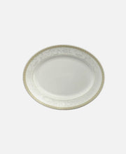 Fuente oval  Monaco - Blanco