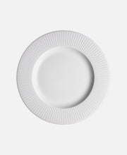 Plato Llano Willow - Blanco