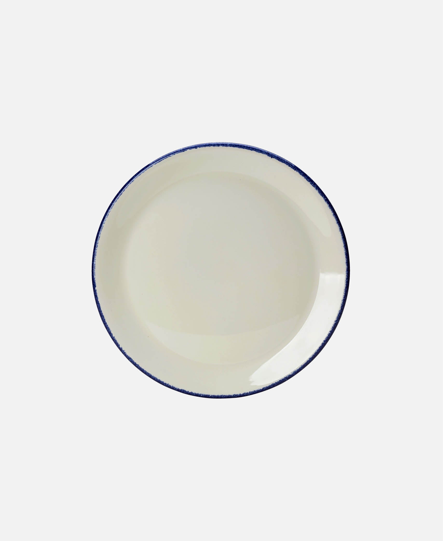 Plato Coupé Blue Dapple - Blanco