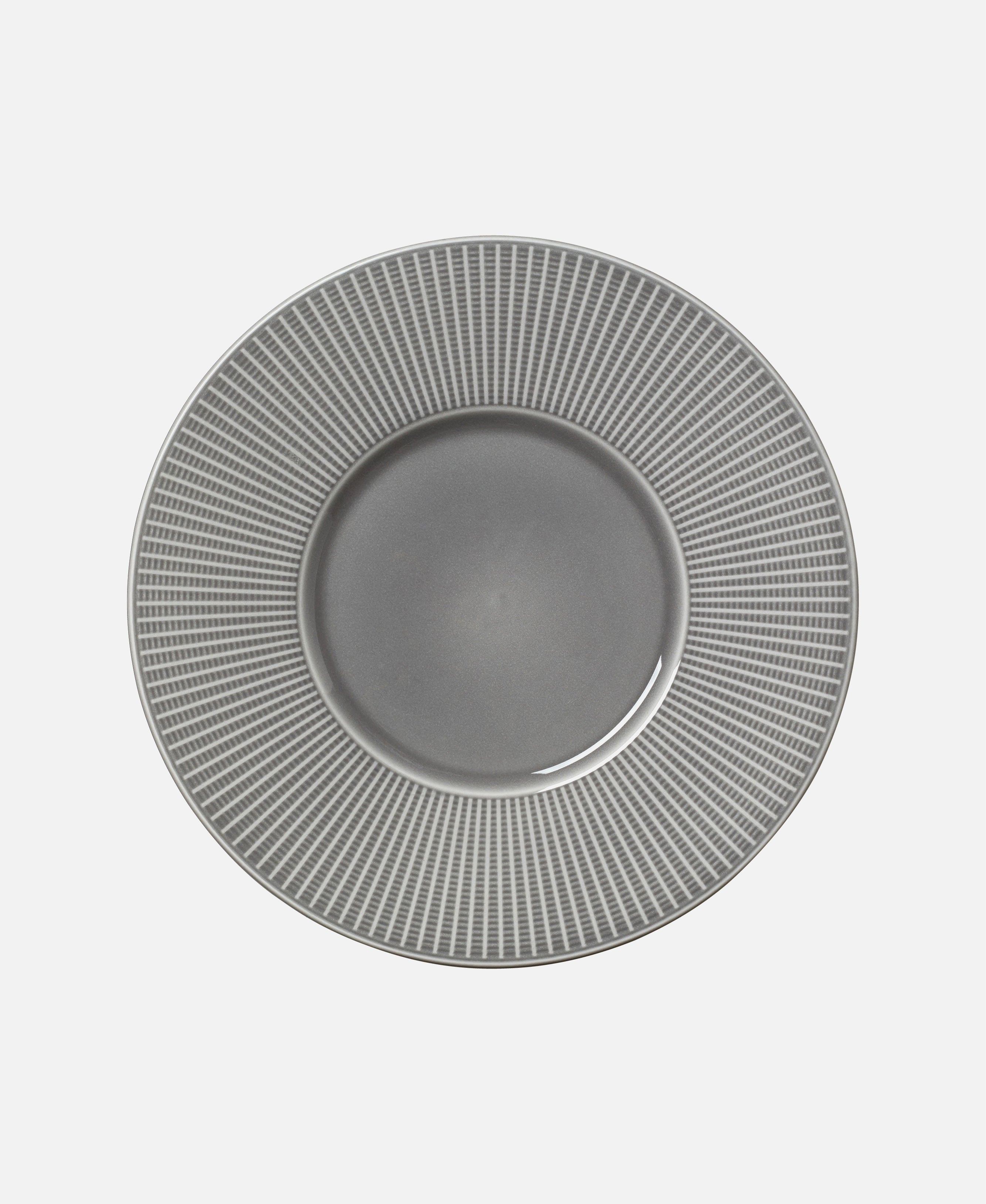 Willow Medium Wing Gourmet Plate - Mist