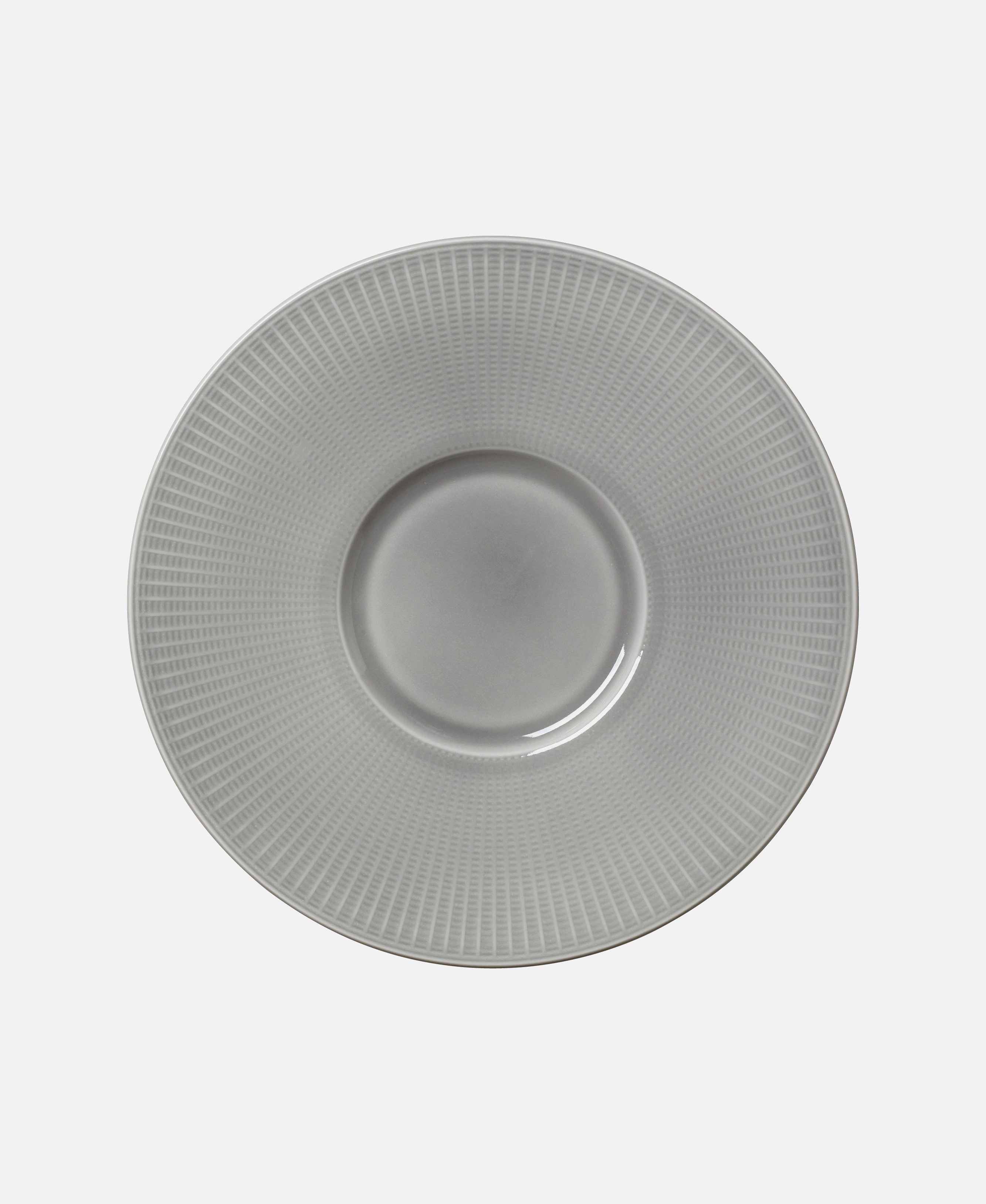 Willow Wide Wing Gourmet Plate - Mist