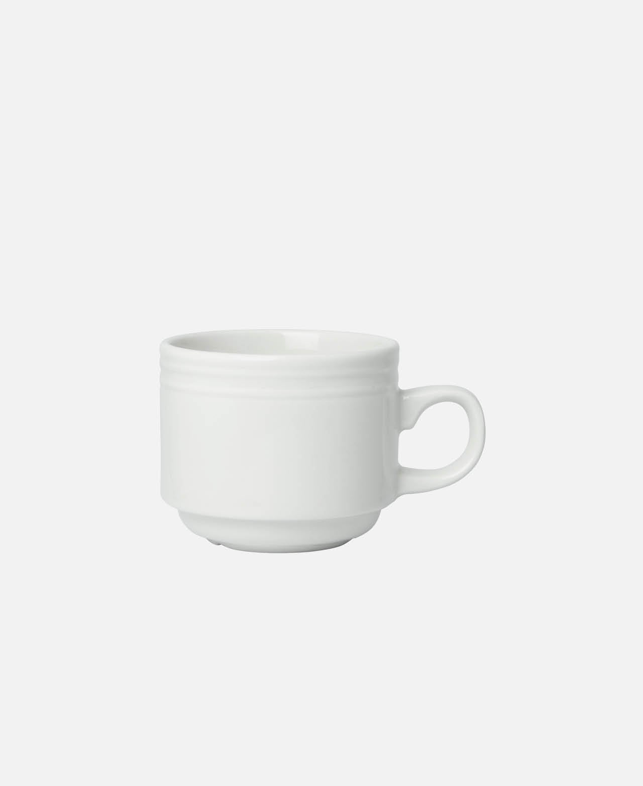 Taza Moka Apilable Bead - Blanco