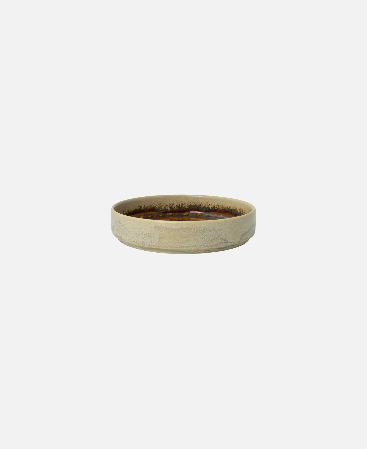 Aurora Vesuvius Stackable Bowl - Amber