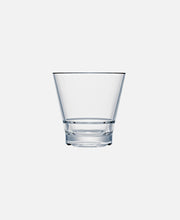 Vaso Roca Doble Capella Apilable - Transparente