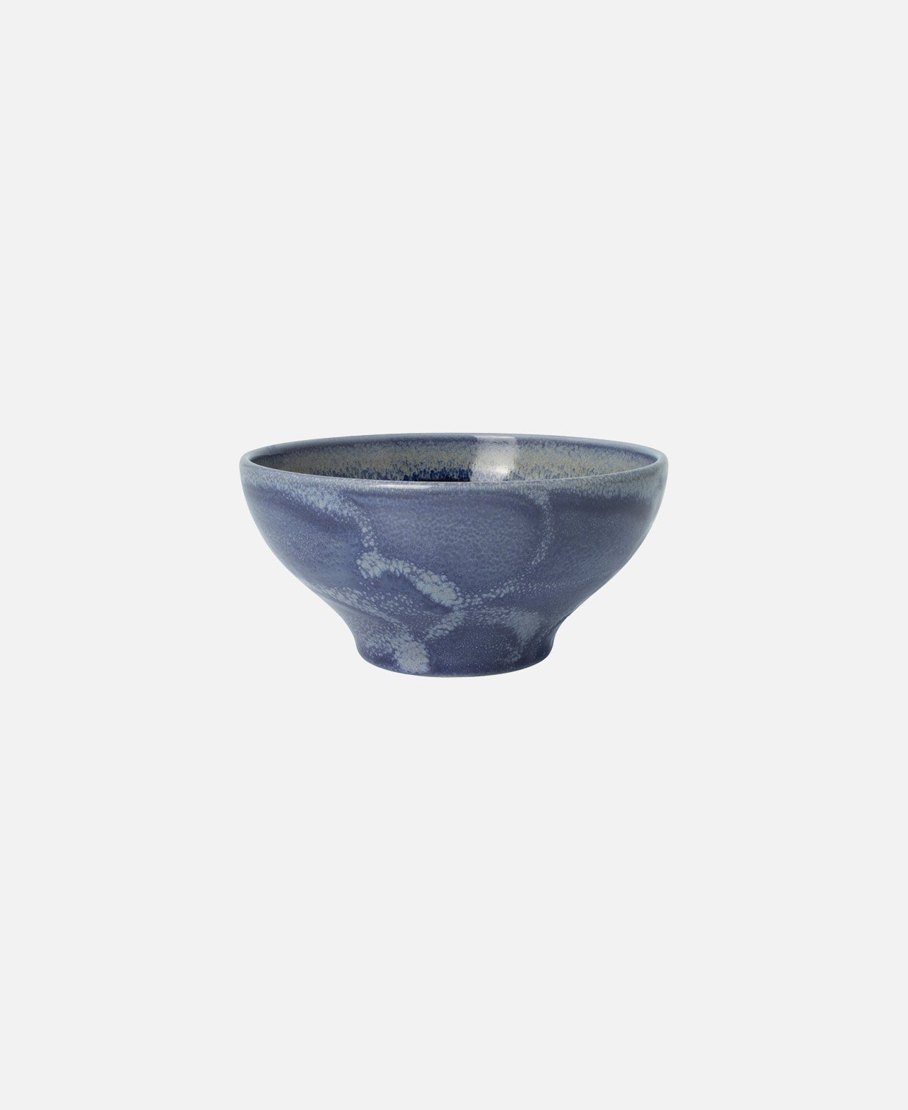 Aurora Vesuvius Tall Bowl - Sapphire