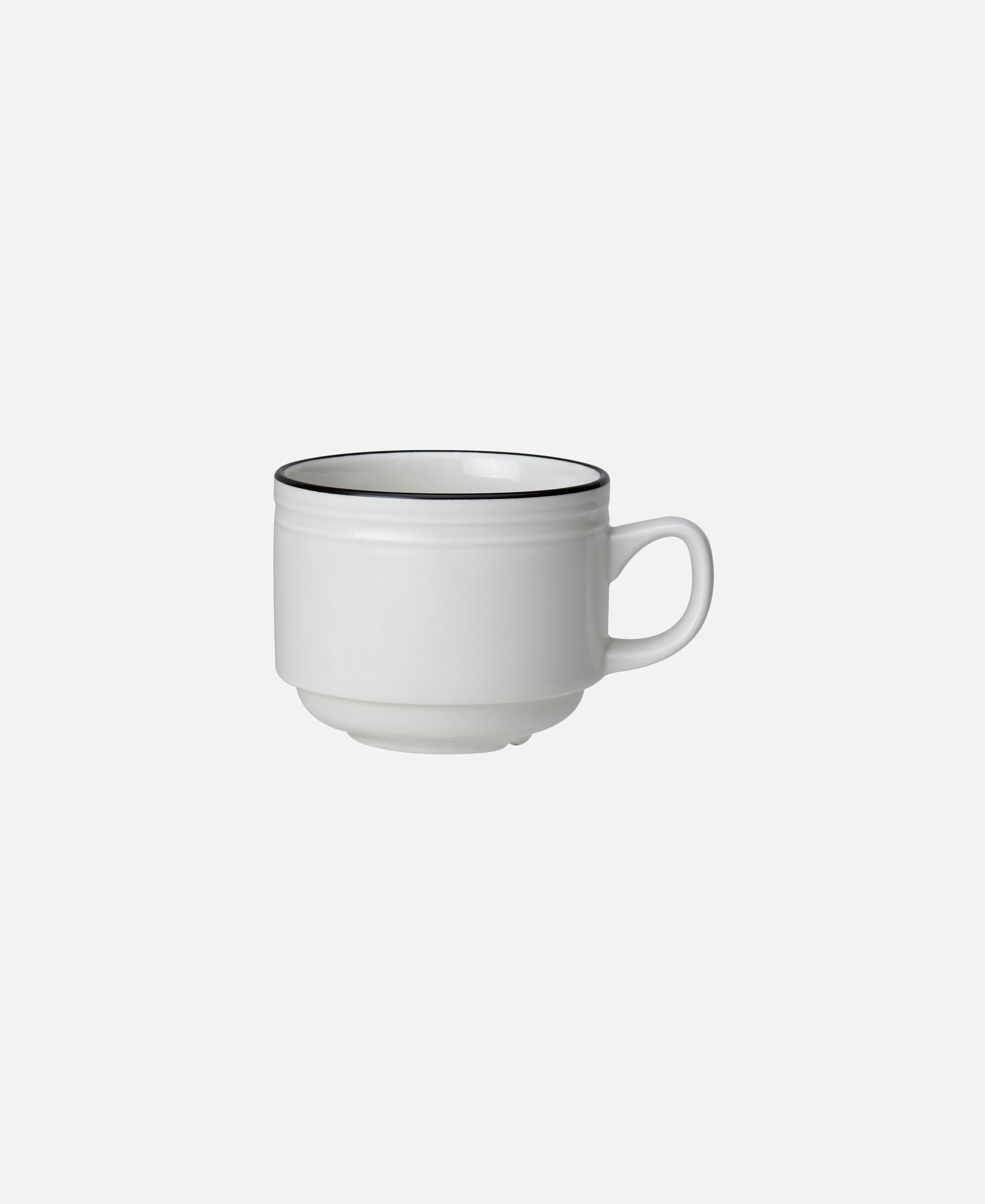 Taza Apilable Bead Band - Blanco