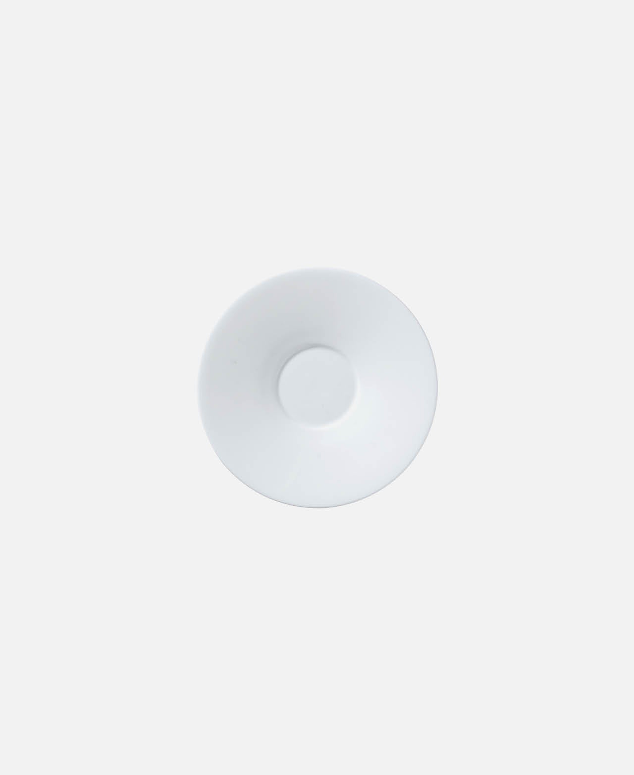 Mocha Snipe Deco Saucer - White