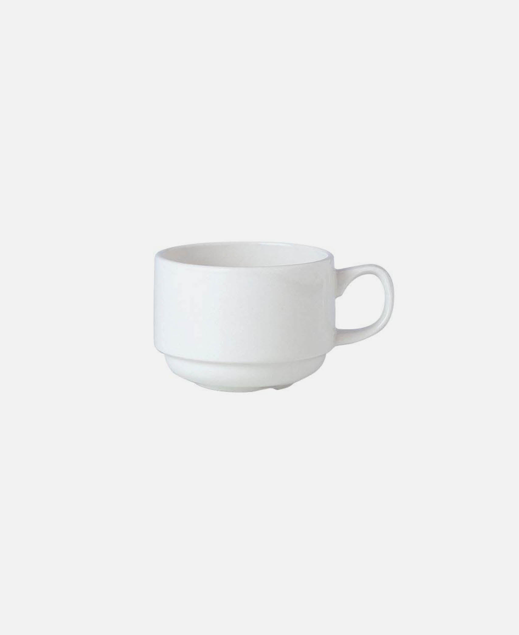 Taza Moka Apilable Simplicity - Blanco 10 cl