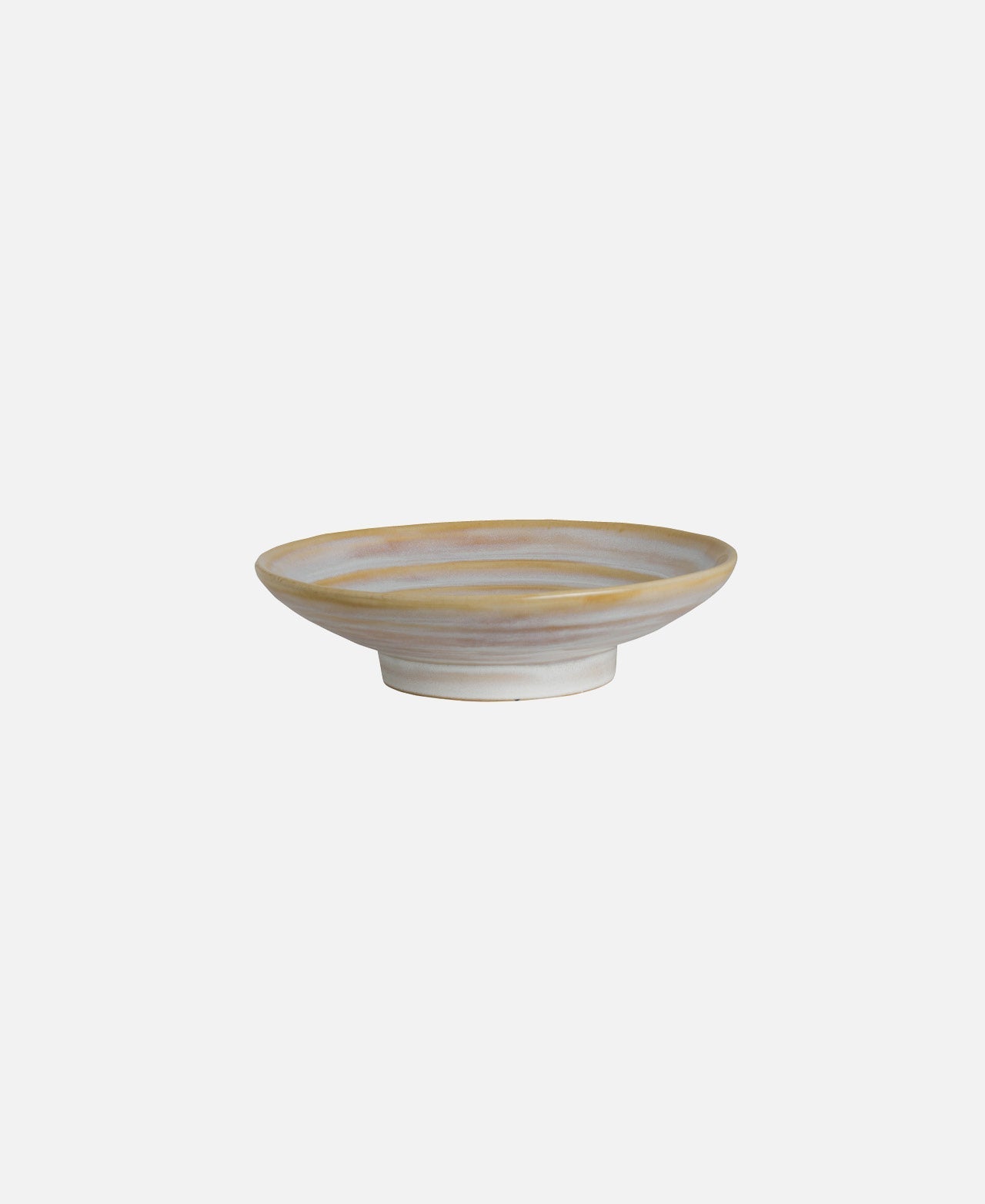 Azores Coast Flared Bowl - White