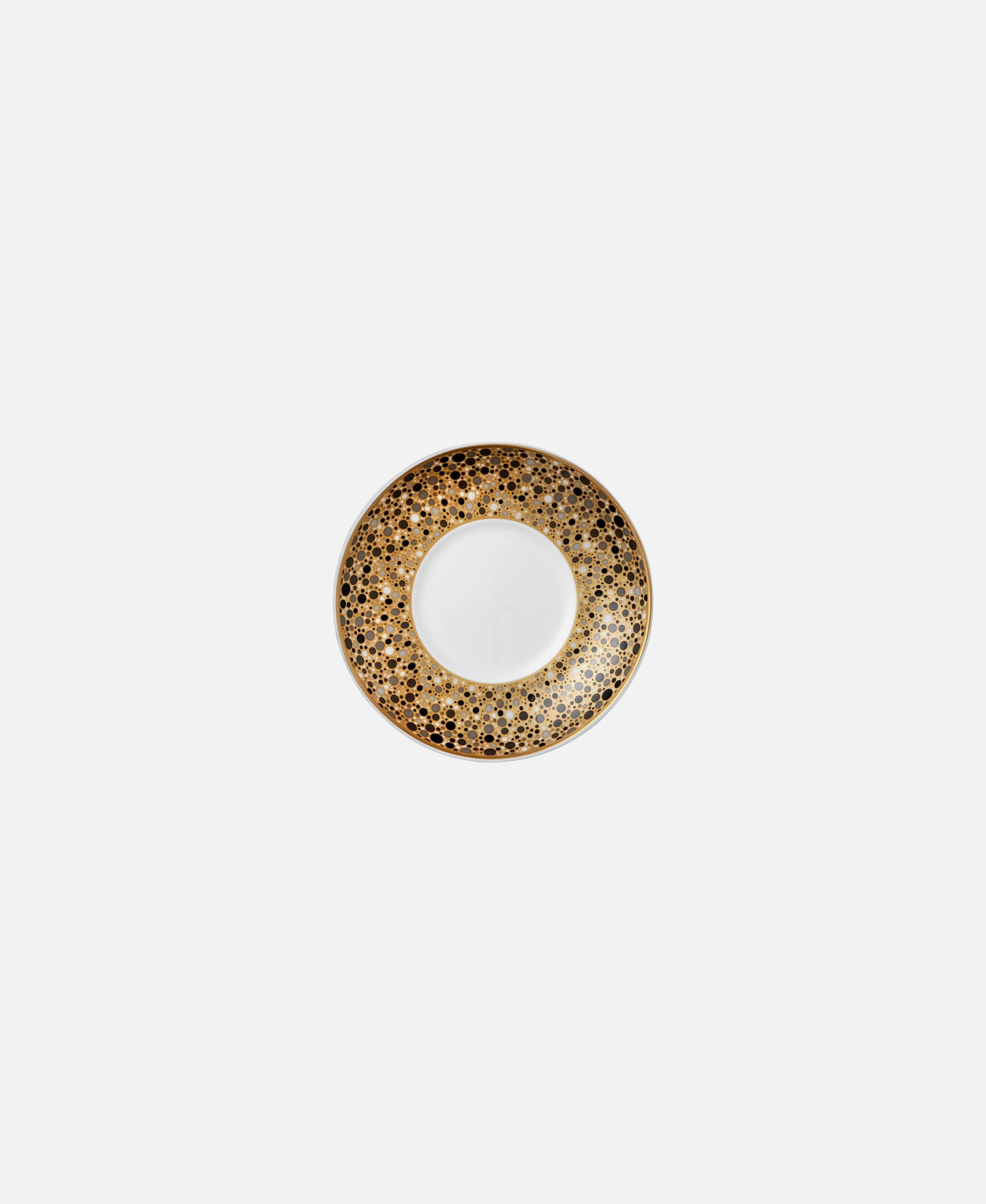 Espresso Fizz Plate - White