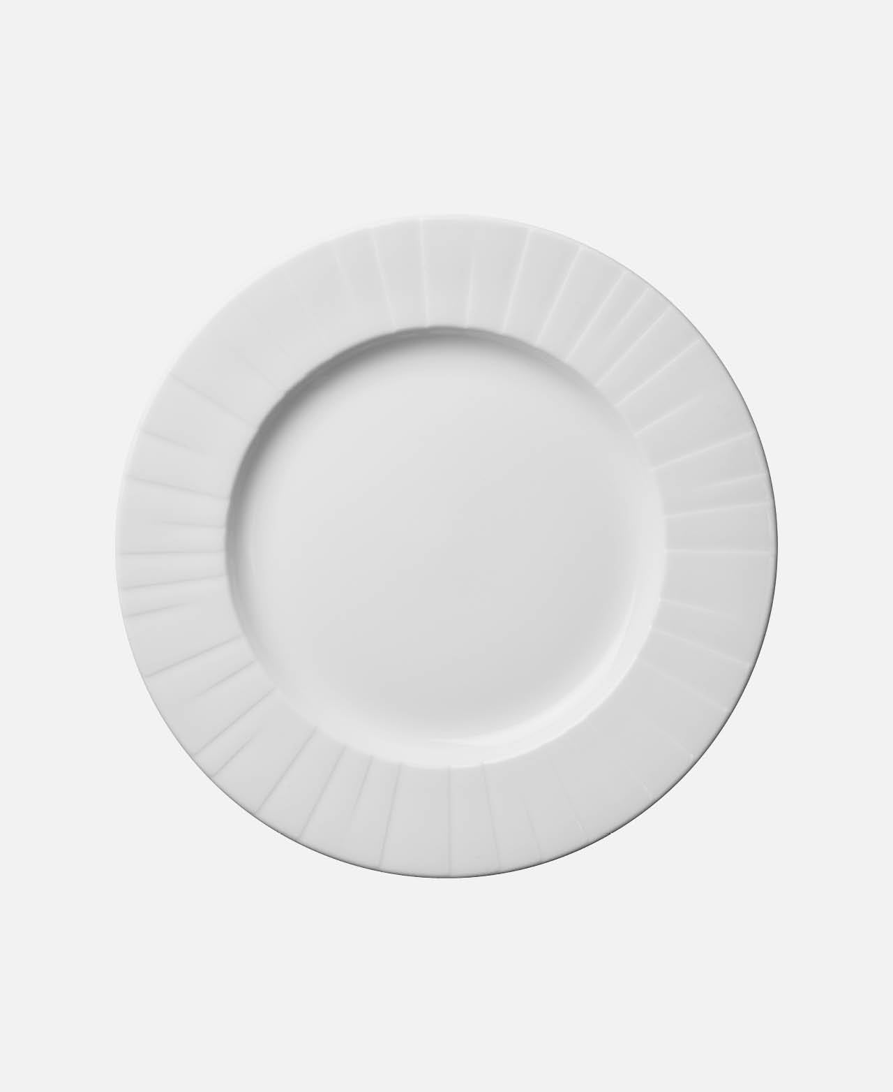 Alina Large Center Plate - White