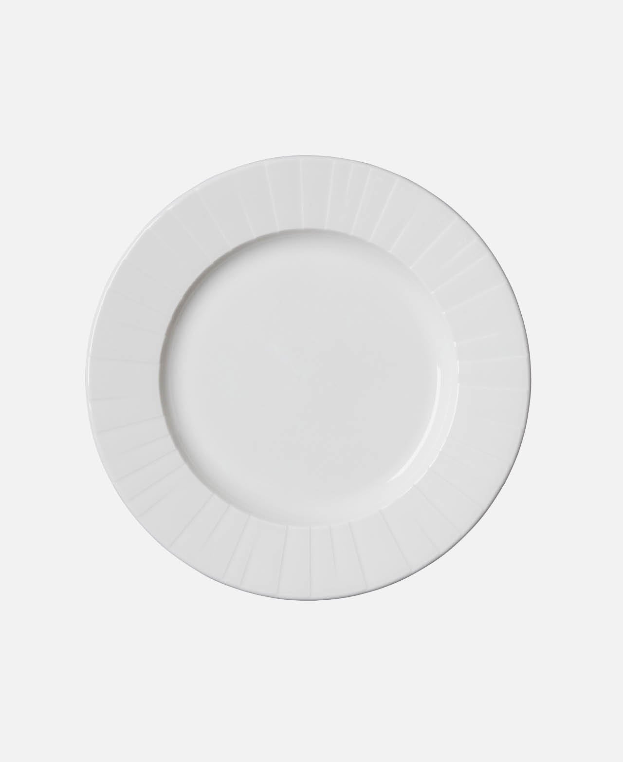 Alina Flat Plate - White