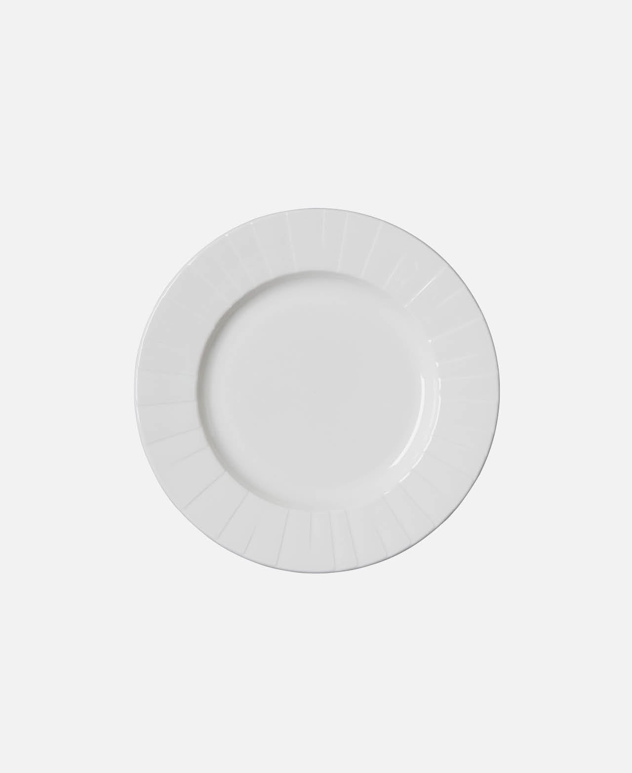 Plato Llano Alina - Blanco