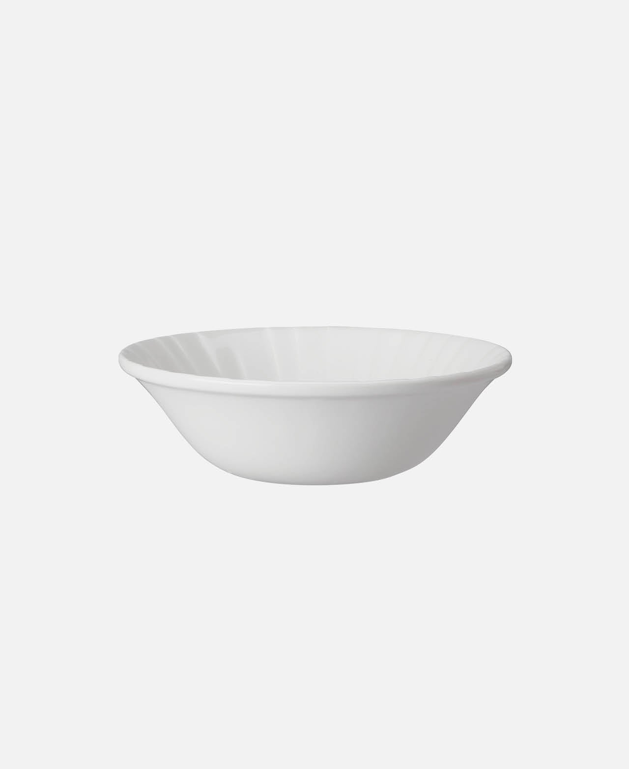 Alina Low Bowl - White