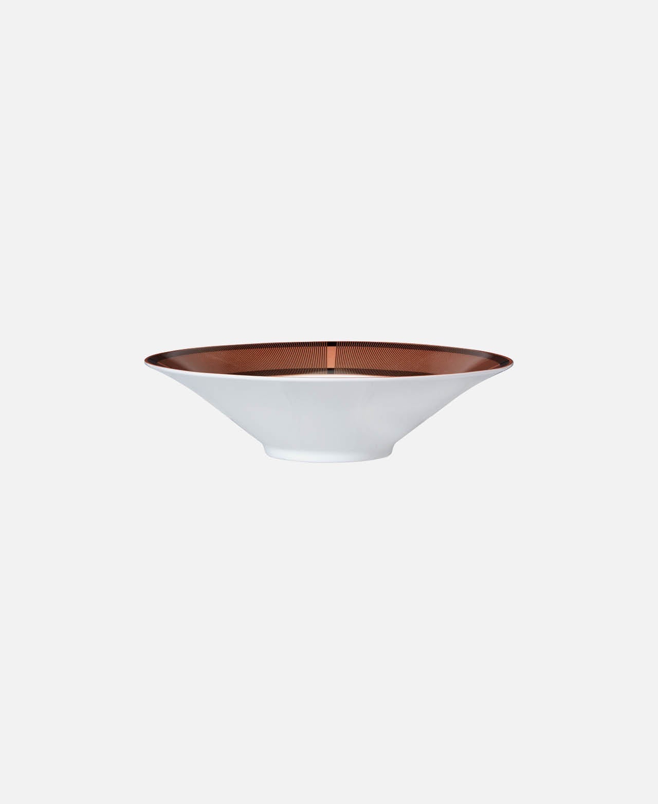 Gatsby Bowl - White, Brown and Black