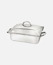 Chafer Rectangular Con Tapa Y Cubeta Homestyle Induction - Acero