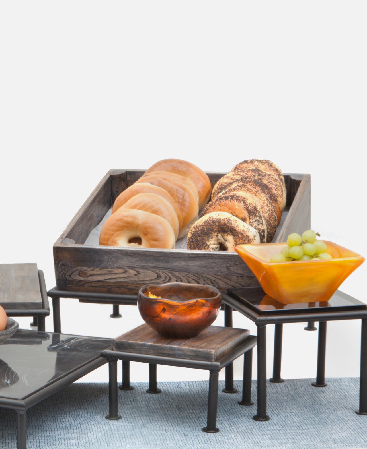 Cesta Inclinada Fusion Buffet System - Ash Grey