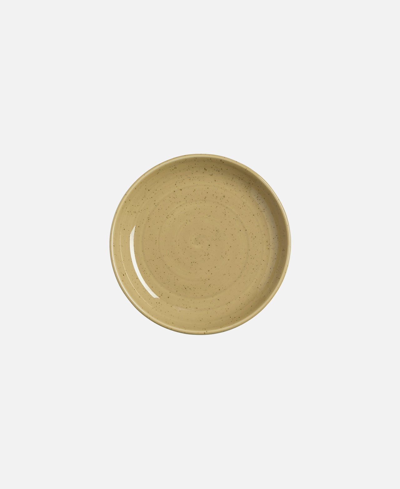 Amari Dijon Coupe Plate - Yellow